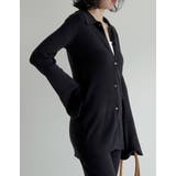 フレアスリーブポロニットカーディガン | Re:EDIT | 詳細画像8