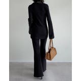 ニットフレアパンツ | Re:EDIT | 詳細画像7 