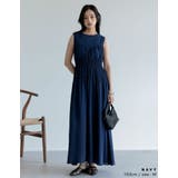 [低身長サイズ有]シフォンギャザーデザインワンピース | Re:EDIT | 詳細画像11 