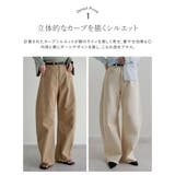[低身長/高身長サイズ有]カツラギバレルレッグカーブパンツ | Re:EDIT | 詳細画像13 