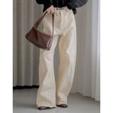 [低身長/高身長サイズ有]カツラギバレルレッグカーブパンツ | Re:EDIT | 詳細画像28 