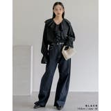 シアーエアリーラッフルカラーブラウス | Re:EDIT | 詳細画像8