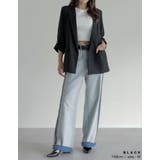 ギャザースリーブテーラードジャケット | Re:EDIT | 詳細画像10