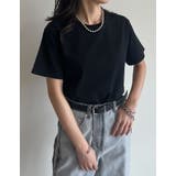 [UVカット][汗じみ防止][両面撥水加工]コットン天竺半袖Tシャツ | Re:EDIT | 詳細画像9 