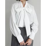 ブロードボウタイブラウス | Re:EDIT | 詳細画像3