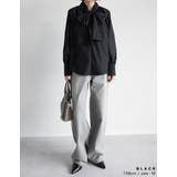 ブロードボウタイブラウス | Re:EDIT | 詳細画像5