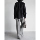 ブロードボウタイブラウス | Re:EDIT | 詳細画像7