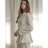 ダブルボタンタックプリーツテーラージャケット | Re:EDIT | 詳細画像8