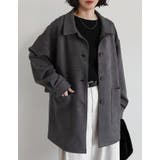 [2025AW COLLECTION]フェイクスウェードシャツジャケット | Re:EDIT | 詳細画像4 