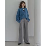 [新色追加][2025AW COLLECTION]起毛ブークレニットホック付き2… | Re:EDIT | 詳細画像14 