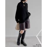 [新色追加][2025AW COLLECTION]起毛ブークレニットホック付き2… | Re:EDIT | 詳細画像15 
