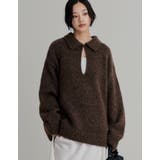 [新色追加][2025AW COLLECTION]起毛ブークレニットホック付き2… | Re:EDIT | 詳細画像5 