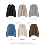 [新色追加][2025AW COLLECTION]起毛ブークレニットホック付き2… | Re:EDIT | 詳細画像18 