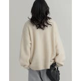 [新色追加][2025AW COLLECTION]起毛ブークレニットホック付き2… | Re:EDIT | 詳細画像23 