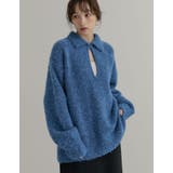 [新色追加][2025AW COLLECTION]起毛ブークレニットホック付き2… | Re:EDIT | 詳細画像34 