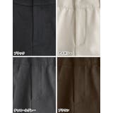 [アルガンオイル加工][低身長 高身長サイズ有]微起毛ツイルストレートスラックス | Re:EDIT | 詳細画像19 