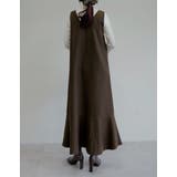 [アルガンオイル加工][低身長 高身長サイズ有]微起毛ツイルナロージャンパースカ… | Re:EDIT | 詳細画像25 