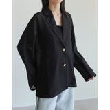 鹿の子メッシュ長袖テーラードジャケット | Re:EDIT | 詳細画像14