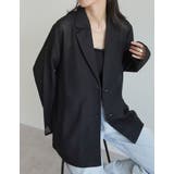 鹿の子メッシュ長袖テーラードジャケット | Re:EDIT | 詳細画像15