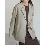 鹿の子メッシュ長袖テーラードジャケット | Re:EDIT | 詳細画像21