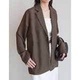 鹿の子メッシュ長袖テーラードジャケット | Re:EDIT | 詳細画像23