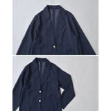 鹿の子メッシュ長袖テーラードジャケット | Re:EDIT | 詳細画像25