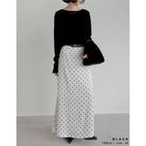 [2025AW COLLECTION]シアーフロッキーベロアバックベルト長袖トッ… | Re:EDIT | 詳細画像8 