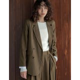 シャツレイヤードデザインテーラードジャケット | Re:EDIT | 詳細画像3