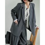 シャツレイヤードデザインテーラードジャケット | Re:EDIT | 詳細画像5