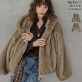 [2025AW COLLECTION]フォーファーフーディーブルゾン | Re:EDIT | 詳細画像1 