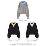 [2025AW COLLECTION]シャツドッキングレイヤード風ニットカーディ… | Re:EDIT | 詳細画像16 