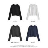 [2025AW COLLECTION][汗じみ防止][UVカット]リブカットソー… | Re:EDIT | 詳細画像17 