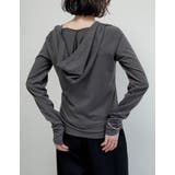 フード付き長袖トップス | Re:EDIT | 詳細画像21 