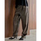 フェイクレザーアンクルベルト2WAYパンツ | Re:EDIT | 詳細画像3 