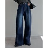 サイド切り替えコットンデニムパンツ | Re:EDIT | 詳細画像7 