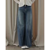 サイド切り替えコットンデニムパンツ | Re:EDIT | 詳細画像9 