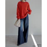 サイド切り替えコットンデニムパンツ | Re:EDIT | 詳細画像21 