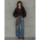 サイド切り替えコットンデニムパンツ | Re:EDIT | 詳細画像28 