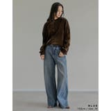 サイド切り替えコットンデニムパンツ | Re:EDIT | 詳細画像29 