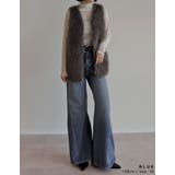 サイド切り替えコットンデニムパンツ | Re:EDIT | 詳細画像31 