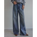 サイド切り替えコットンデニムパンツ | Re:EDIT | 詳細画像34 