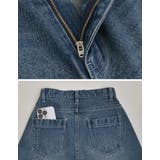 サイド切り替えコットンデニムパンツ | Re:EDIT | 詳細画像37 