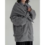 [2点セット]ショール付きステンカラーコート | Re:EDIT | 詳細画像26 