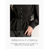 袖シアータックペプラムブラウス | Re:EDIT | 詳細画像5