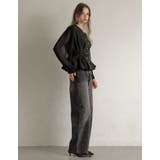 袖シアータックペプラムブラウス | Re:EDIT | 詳細画像9