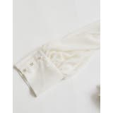 袖シアータックペプラムブラウス | Re:EDIT | 詳細画像19