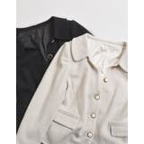 ドビーツイードフラットカラージャケット | Re:EDIT | 詳細画像3