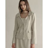 ドビーツイードフラットカラージャケット | Re:EDIT | 詳細画像5