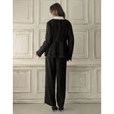 ライトツイードペプラムVネックジャケット | Re:EDIT | 詳細画像12