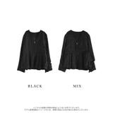 ライトツイードペプラムVネックジャケット | Re:EDIT | 詳細画像14